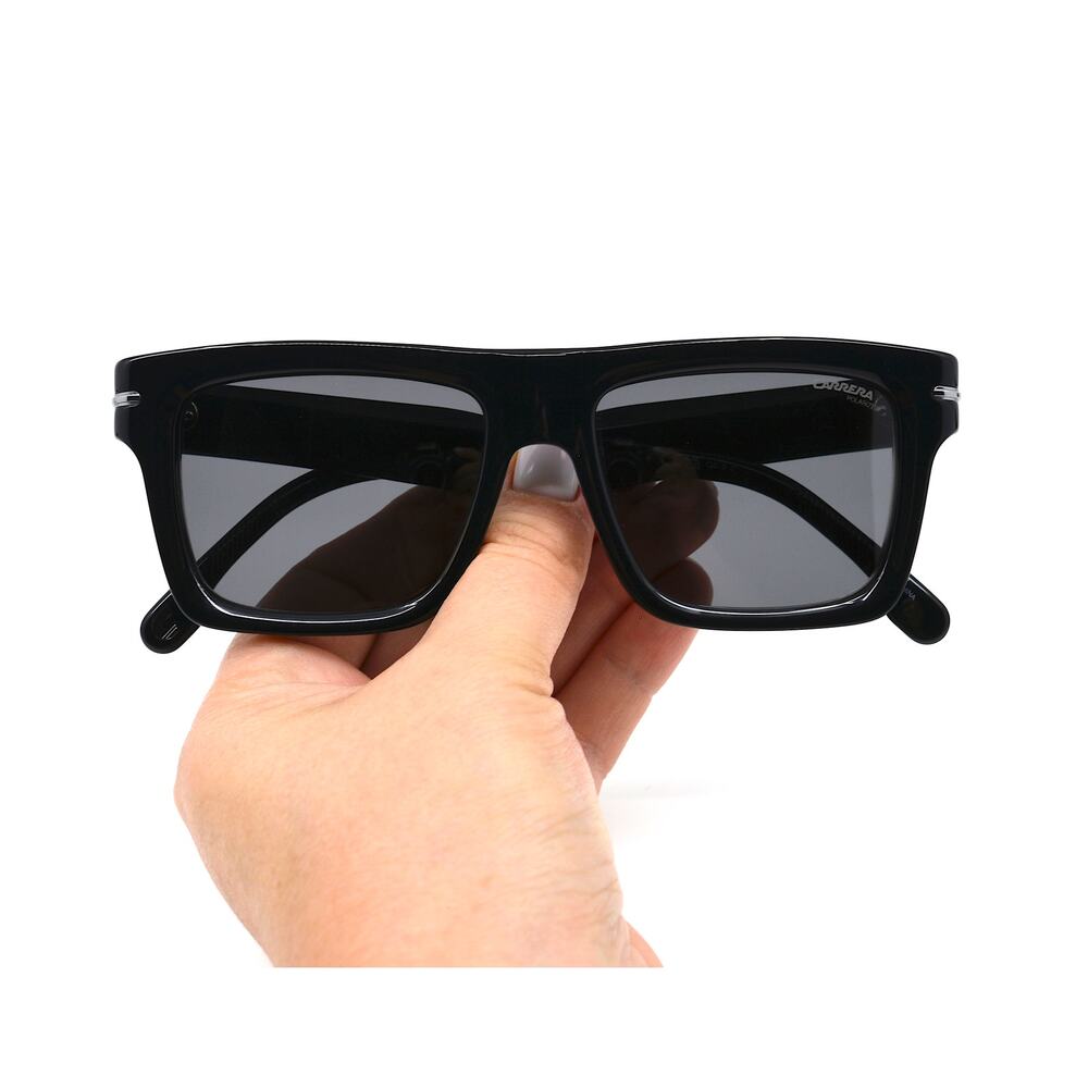NEW CARRERA 305/S BLACK GREY POLARIZED AUTHENTIC SUNGLASSES - Picture 9 of 11